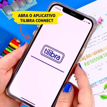Imagem de Caderno Tilidisco Connect Hide 160 Folhas Tilibra
