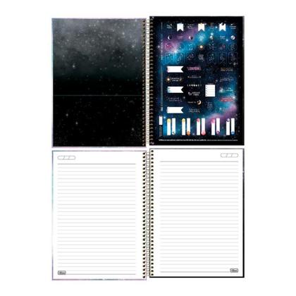 Imagem de Caderno Univ. 10 Matérias 160Fls Magic Cosmic Dust Tilibra