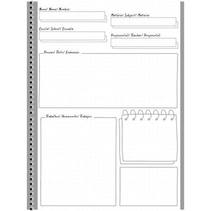 Imagem de Caderno Universitário 10X1 Capa Dura Paper KRAFT Masculino 160 Folhas com Bolsa Pacote com 4