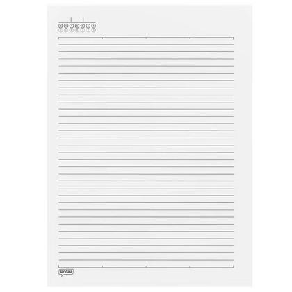 Imagem de Caderno universitário 12 matérias capa dura 192 fls Flow Jandaia