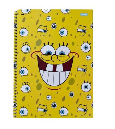 Imagem de Caderno Universitário Bob Esponja 1 Matéria 80 Folhas