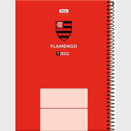 Imagem de Caderno Universitário Capa Dura 10 Matérias Flamengo