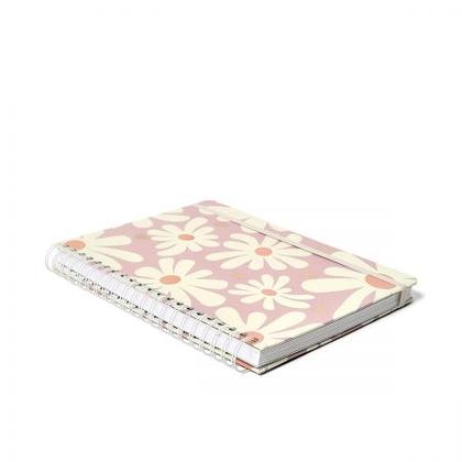Imagem de Caderno universitário capa dura 10x1 160 folhas Melissa Pink Bloomy - Cicero
