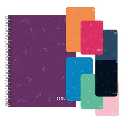 Imagem de Caderno Universitário Lunix 10 Matérias 160fls - Tilibra