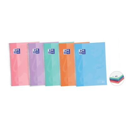 Imagem de Caderno Universitario Oxford Touch CD 5 Materias 120 Fls Peach