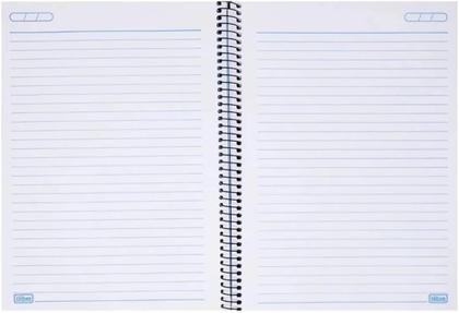 Imagem de Caderno Universitário Tilibra Zip Preto 1 Matéria  Capa Dura e 80 Folhas