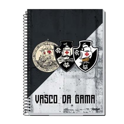 Imagem de Caderno Universitário Vasco da Gama 10 Matérias Credeal