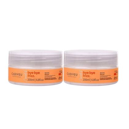 Imagem de Cadiveu Bye Bye Frizz Mask Kit 2 Máscara Capilar 200ml