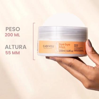 Imagem de Cadiveu Bye Bye Frizz Mask Kit 3 Máscara Capilar 200ml