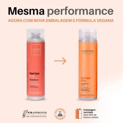 Imagem de Cadiveu Bye Bye Frizz Shampoo 250ml