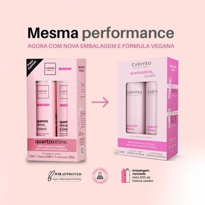 Imagem de Cadiveu Essentials Quartzo Shine Kit HomeCare 250ml