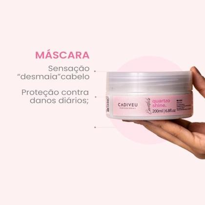 Imagem de Cadiveu Essentials Quartzo Shine Máscara Condicionante 200ml