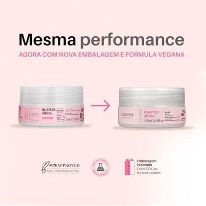 Imagem de Cadiveu Essentials Quartzo Shine Máscara Condicionante 200ml