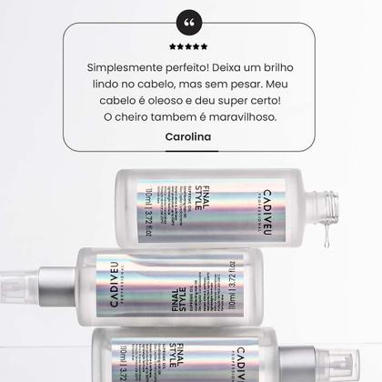 Imagem de Cadiveu Professional Final Style Supreme Óleo