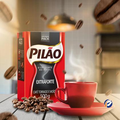 Imagem de Café a Vácuo Extra Forte 500g Pilão