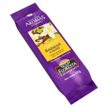 Imagem de Café Aromas Baunilha e Nozes FLORESTA 100g