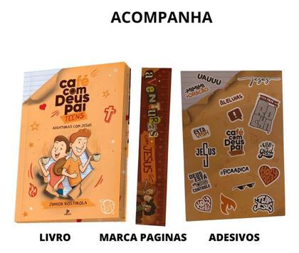 Imagem de Café Com Deus Pai Teens  Aventuras Com Jesus  Junior Rostirola - velos