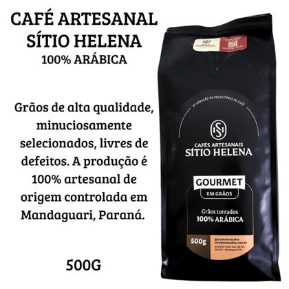 Imagem de Café Em Grãos Artesanal 100 Arábica - Sitio Helena 500g