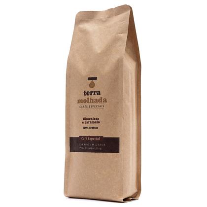 Imagem de Café Especial Arábica Alta Mogiana Terra Molhada em Grãos Chocolate/Caramelo 500 gramas