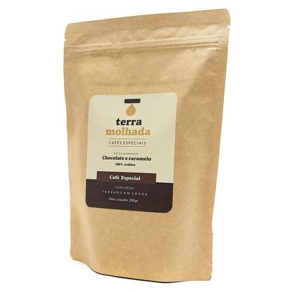 Imagem de Café Especial Terra Molhada Em Grãos Chocolate/Caramelo 250 gramas Promoção