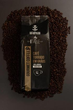 Imagem de Cafe Graos Torra Media Gourmet Café Italle 1kg