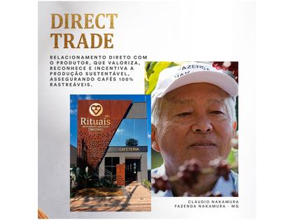 Café Moído Especial 3 Corações Rituais 85+ Exótico 100% Arábica Pacote 250g Imagem de Café Moído Especial 3 Corações Rituais 85+ Exótico 100% Arábica Pacote 250g