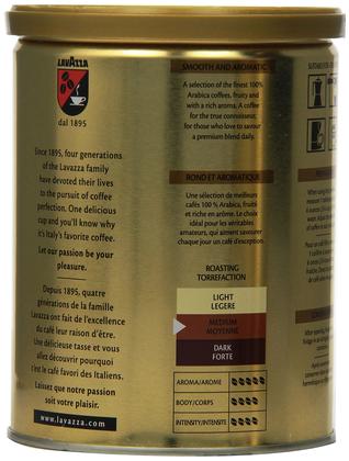 Imagem de Café moído Lavazza Qualita Oro 500g, pacote com 2