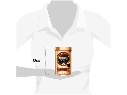 Café Solúvel Nescafé Gold Espresso Intensidade 8 - Lata 100g Imagem de Café Solúvel Nescafé Gold Espresso Intensidade 8 - Lata 100g