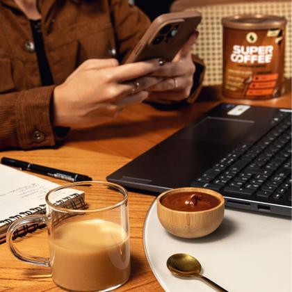 Imagem de Cafe Soluvel SuperCoffee Doce de Leite 220g - Caffeine Army