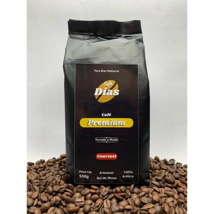 Imagem de Café Torrado e moído Gourmet Arabica Especial Artesanal Sul De Minas 2 kgs  