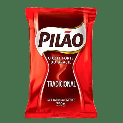 Imagem de Café Torrado E Moido Pilão 250G Kit Com 5 Un. Tradicional