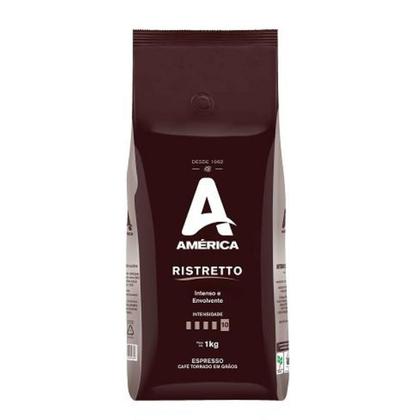CAFÉ TORRADO EM GRÃO AMÉRICA RISTRETTO 1Kg Imagem de CAFÉ TORRADO EM GRÃO AMÉRICA RISTRETTO 1Kg