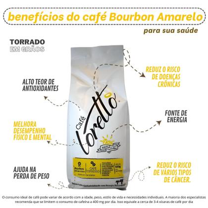 Imagem de Café Torrado em Grãos Arábica Bourbon Amarelo Loretto 500g