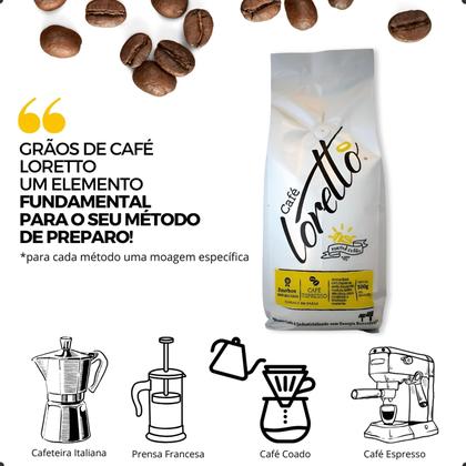 Imagem de Café Torrado em Grãos Arábica Bourbon Amarelo Loretto 500g