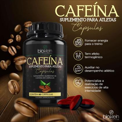 Imagem de Cafeína 200mg 60 Cápsulas Softgel Termogênico Bios