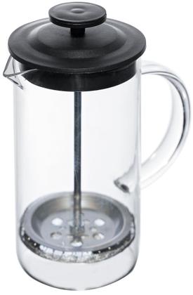 Imagem de Cafeteira 400ml Prensa Francesa De Vidro Borossilicato E Tampa De Plástico Preta Lyon