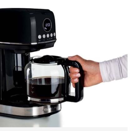 Imagem de Cafeteira ariete moderna americana jarra de vidro 15 xicaras preto 220v 00m13902arbr