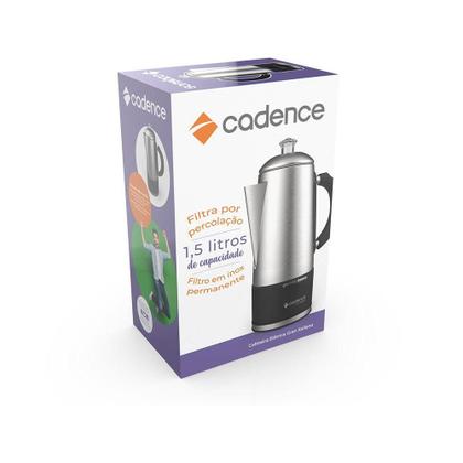 Imagem de Cafeteira Cadence Italiana Gran Inox 1,5L 220V CAF120-220