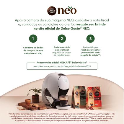 Imagem de Cafeteira Compacta Arno Nescafé Dolce Gusto NEO  c/ Wi-fi - Preta