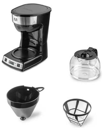 Imagem de Cafeteira Digital Programavel com Timer 900W Multi Faz 32 Xícaras Preta 220V