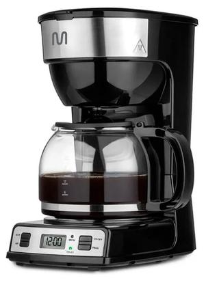 Imagem de Cafeteira Digital Programavel com Timer 900W Multi Faz 32 Xícaras Preta 220V