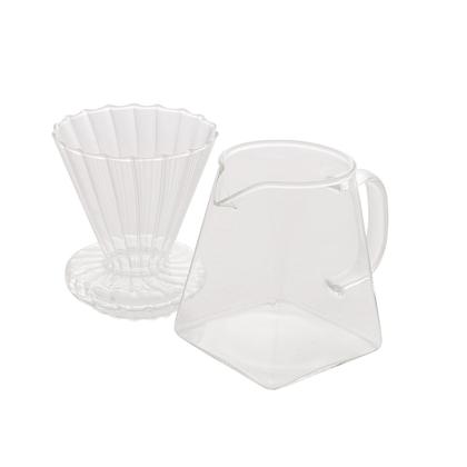Imagem de Cafeteira e Filtro de Vidro Borossilicato Transparente 500ml