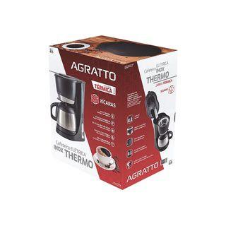 Imagem de Cafeteira Elétrica Agratto 25 Xícaras com Jarra Térmica Inox Sistema Corta Pingos e Base Aquecedora 700W
