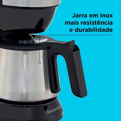 Imagem de Cafeteira Elétrica Black Decker 1,25 Litros com Jarra de Inox 127v