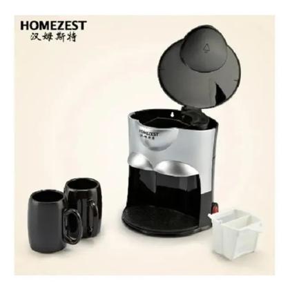 Imagem de Cafeteira Elétrica Café Gotejamento Chá 2 Canecas Cerâmica Homezest