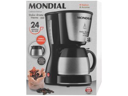 Imagem de Cafeteira Elétrica Dolce Arome Thermo Mondial Preto 800W C-33 JT 24X