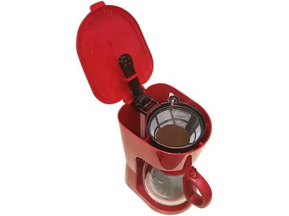 Imagem de Cafeteira Elétrica Lenoxx Easy Red PCA019 - 18 Cafés Vermelha