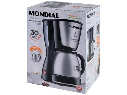 Imagem de Cafeteira Elétrica Mondial Dolce Arome C-37JI-30X Jarra Inox