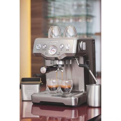 Imagem de Cafeteira Elétrica Tramontina by Breville Express Inox 1,8L Máquina de Café Profissional Italiana