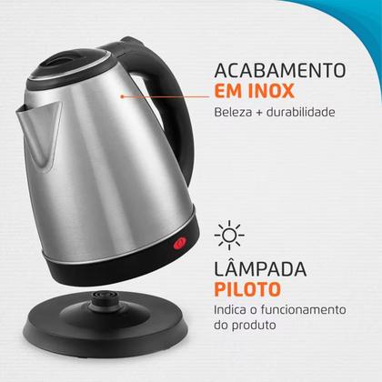 Imagem de Cafeteira Elétrico 1,8L Fácil de Usar Perfeita Para Escritórios Presente De Aniversário Alta Qualidade Inovadora